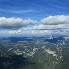 Flugwegposition um 14:36:08: Aufgenommen in der Nähe von Mürzsteg, Österreich in 2173 Meter